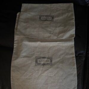 Gucci Tan Dust Bags